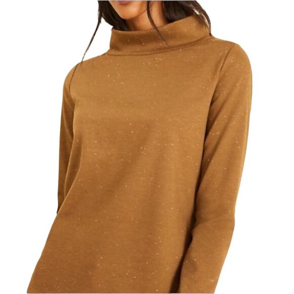 Ann Taylor Funnel Neck Ponte Knit Top Shirt Extra Small XS NWT - Picture 14 of 14